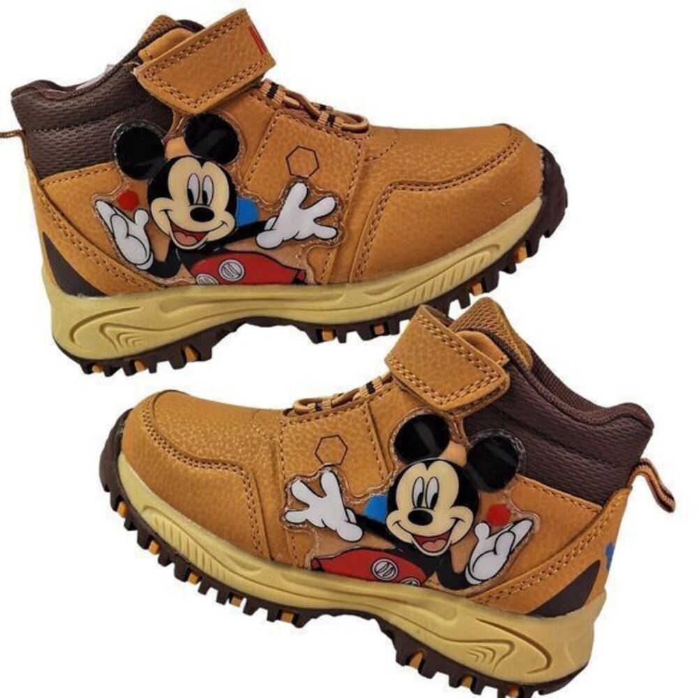 Mickey Shoes for‎ Children Size 6 (14 cen) Waterproof High Hiking Boot New